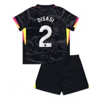 Camisa de time de futebol Chelsea Axel Disasi #2 Replicas 3º Equipamento Infantil 2024-25 Manga Curta (+ Calças curtas)